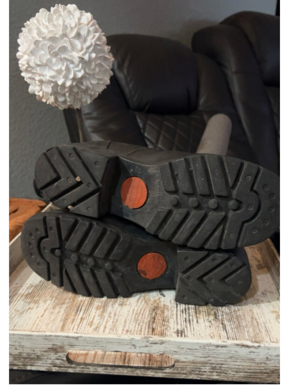Women's Harley-Davidson Black Ankle Boots & Booties Size 9 - Picture 6 of 7